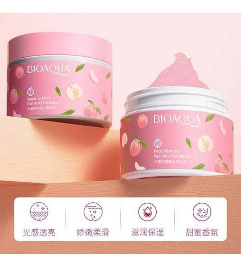 Pack Of 2 Peach Cream Bio Aqua & Gold Mask