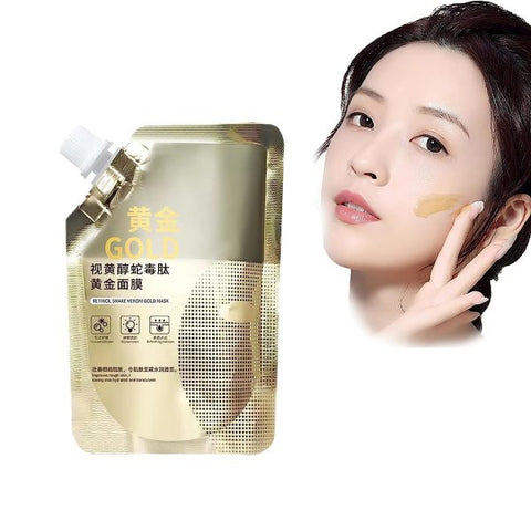 Pack Of 2 Peach Cream Bio Aqua & Gold Mask