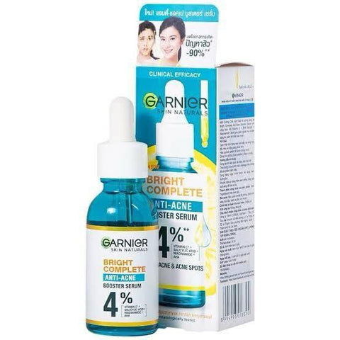 Garnier Skin Naturals Bright Complete Anti Acne Booster Serum 30ml.