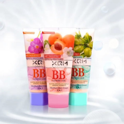 Xqm Bb Cream Blemish Base Baby Face Effect Multifunction Cream 6 In 1